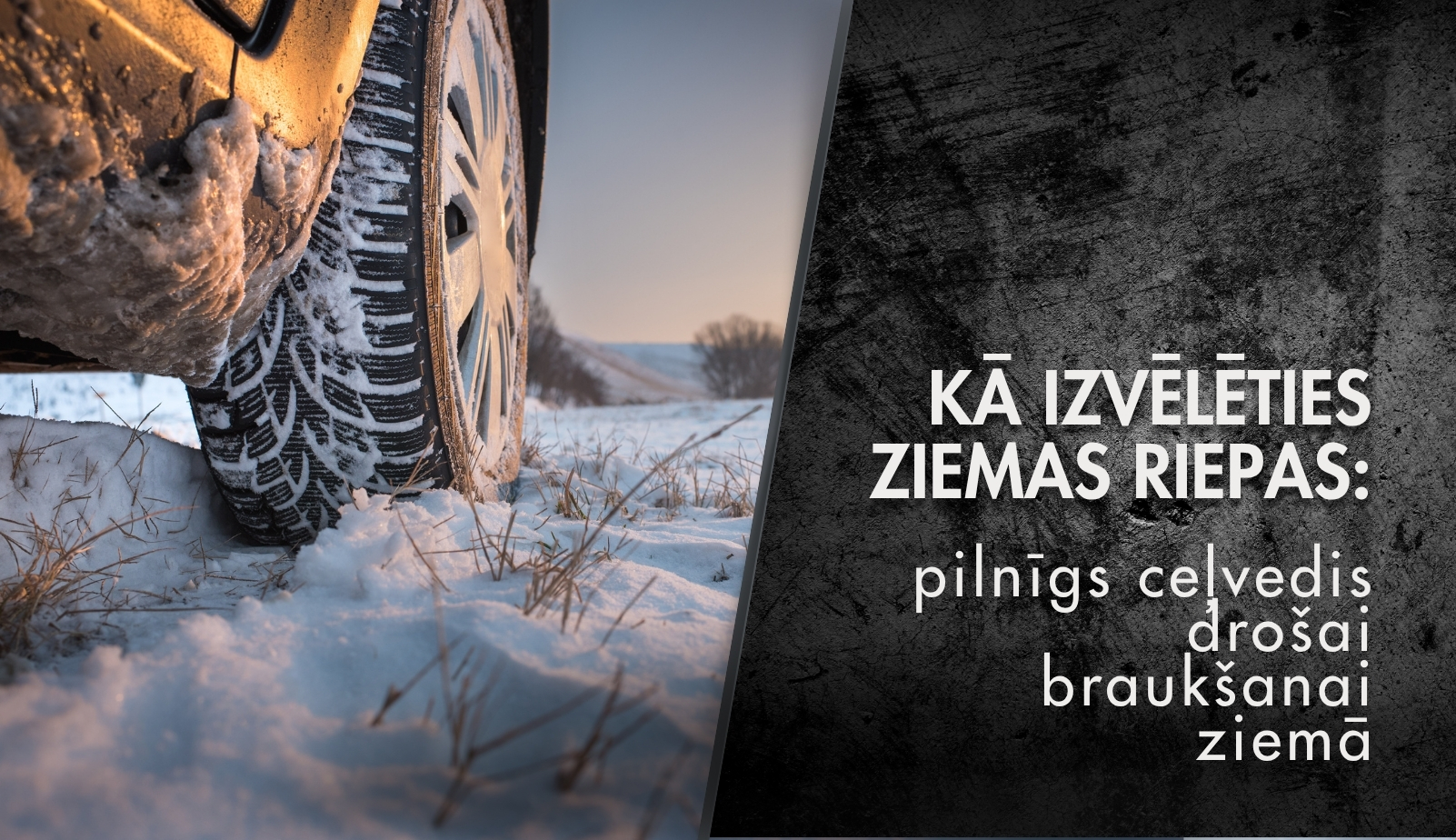 10 iemesli, kāpēc ziemas riepas ir obligātas: pilnīgs ceļvedis drošai braukšanai ziemā