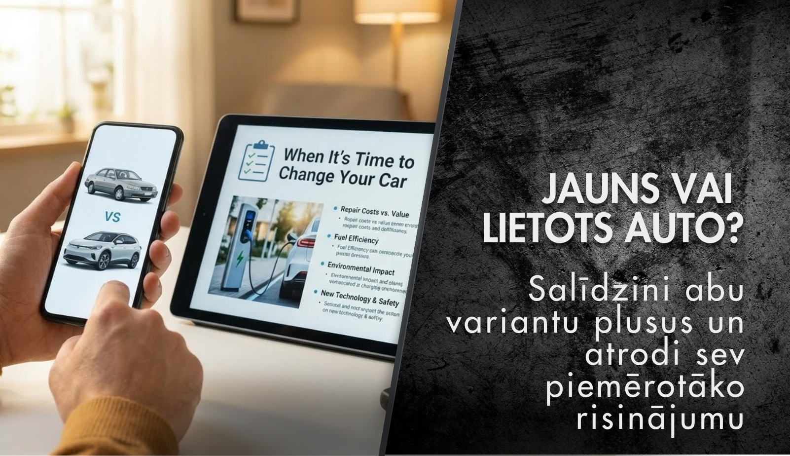 Jauns vai lietots auto: Kam dot priekšroku?