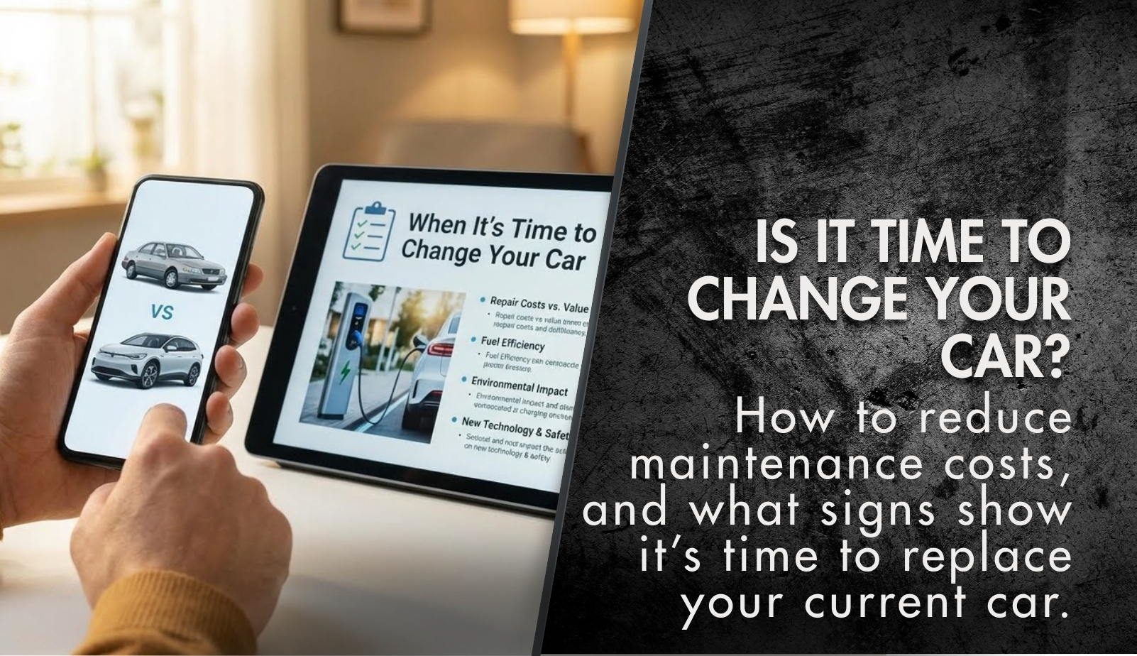 New Car or Electric Vehicle? When Upgrading Makes Financial Sense