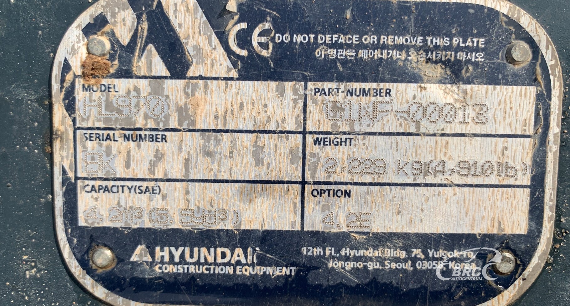 Hyundai HL970 4.2m3