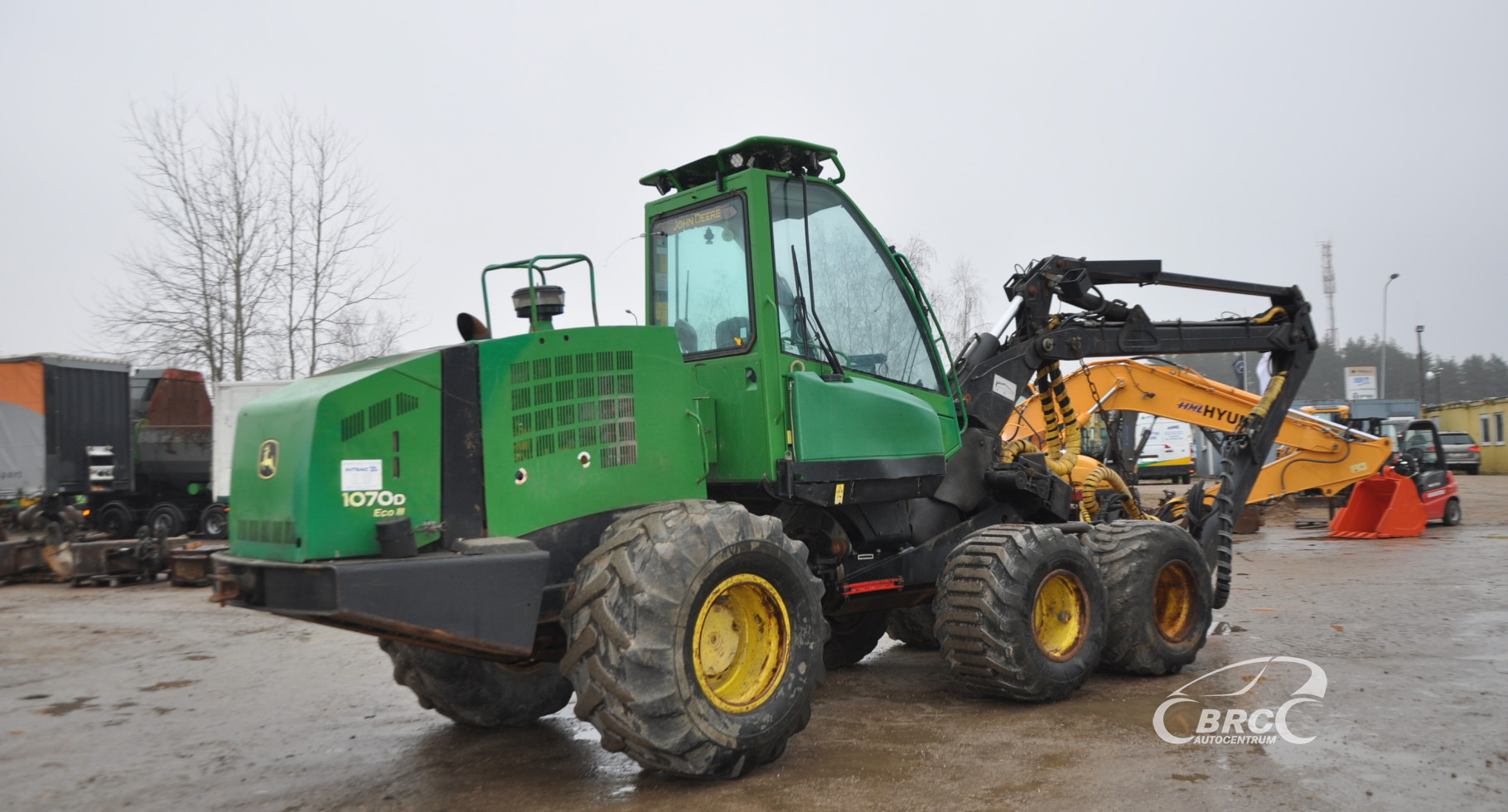 John Deere 1070 D H754 2011 Brc Autocentras