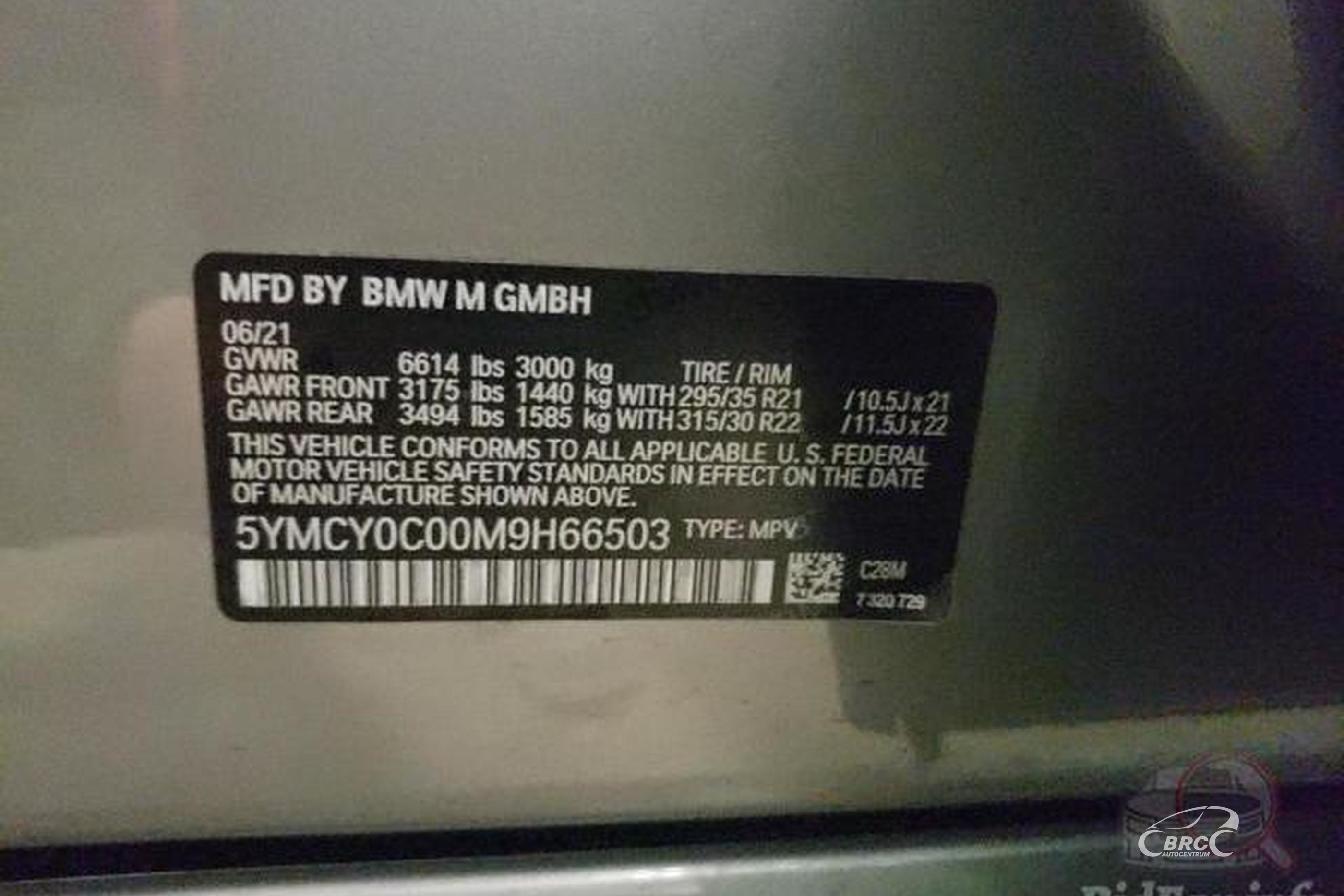 BMW X6M Competition Automatas