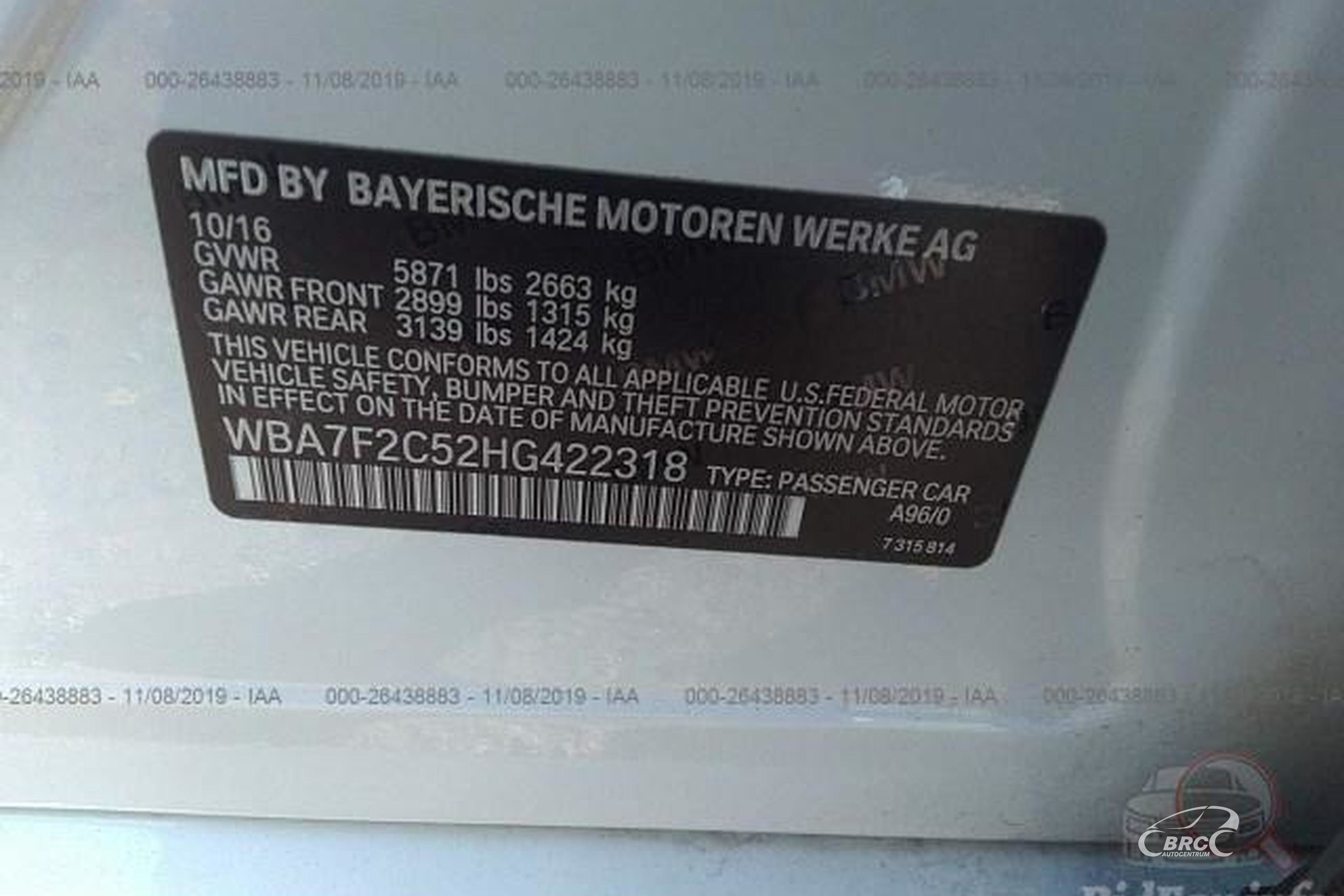 BMW 750 i Long xDrive Automatas