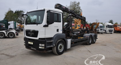 MAN TGS 33.400 6x4 Hiab 122