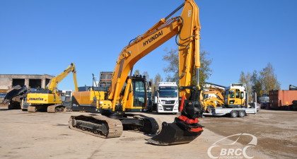 Hyundai R220LC-9A Rototilt