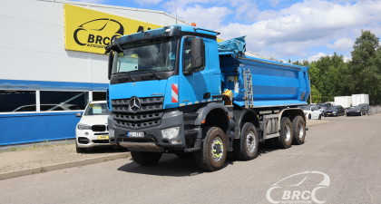 Mercedes-Benz Arocs 8x6 mulda tipper-electric taurpaulin
